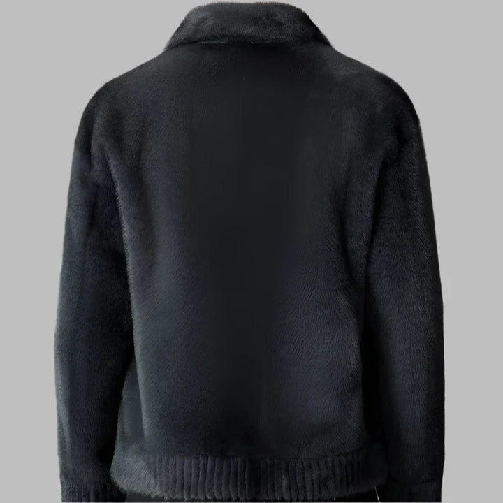 Hiro | Edle Jacke mit Kaschmir- und Nerzanteil