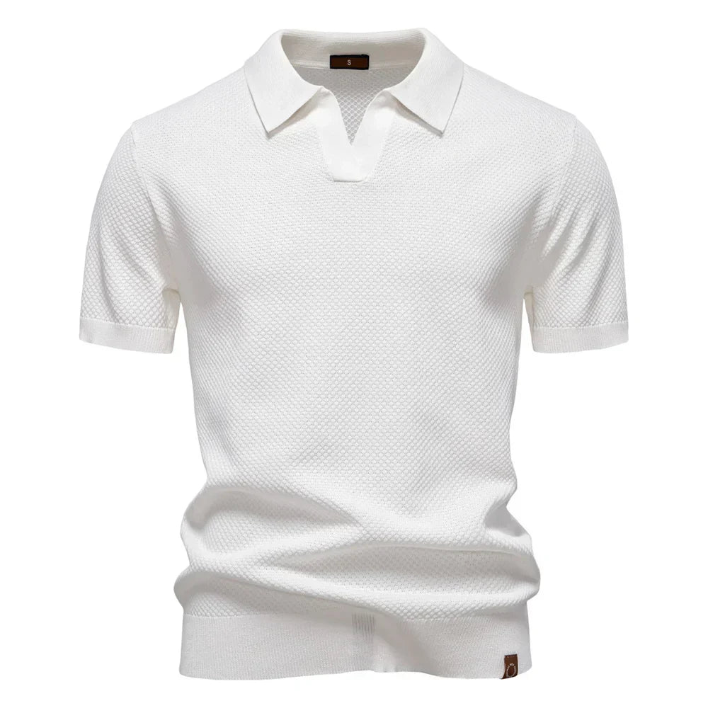 Olivers | Polo mit raffinierter Textur