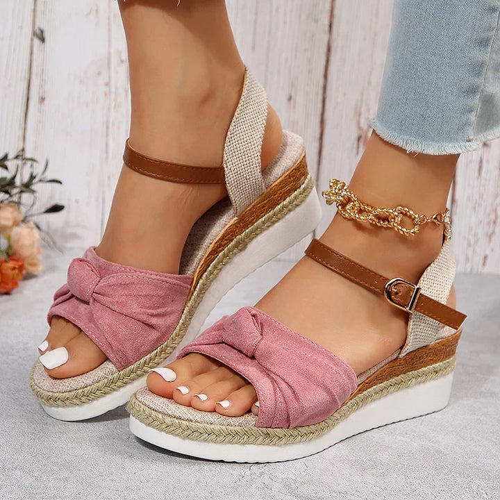 Sonnenuntergang Schleife | Krawatte Wedges mit Sommercharme