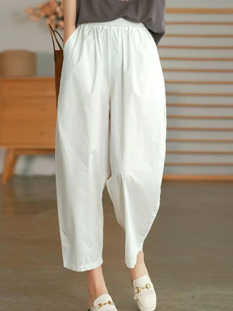 Belle | Leichte Baumwollhose für den Sommer