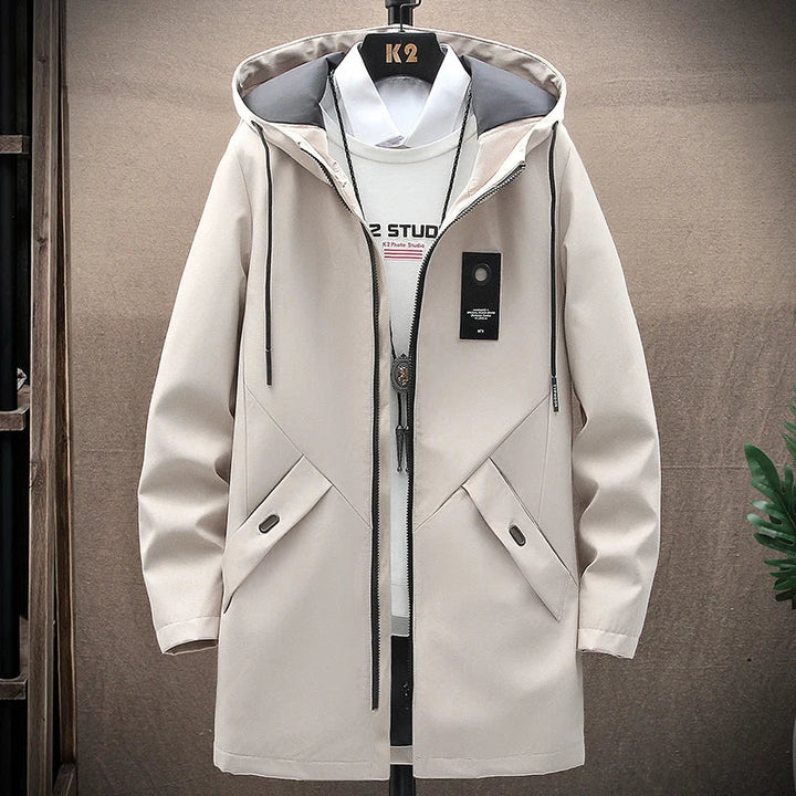 ModeBecker | Lange Kapuzenjacke im Trenddesign