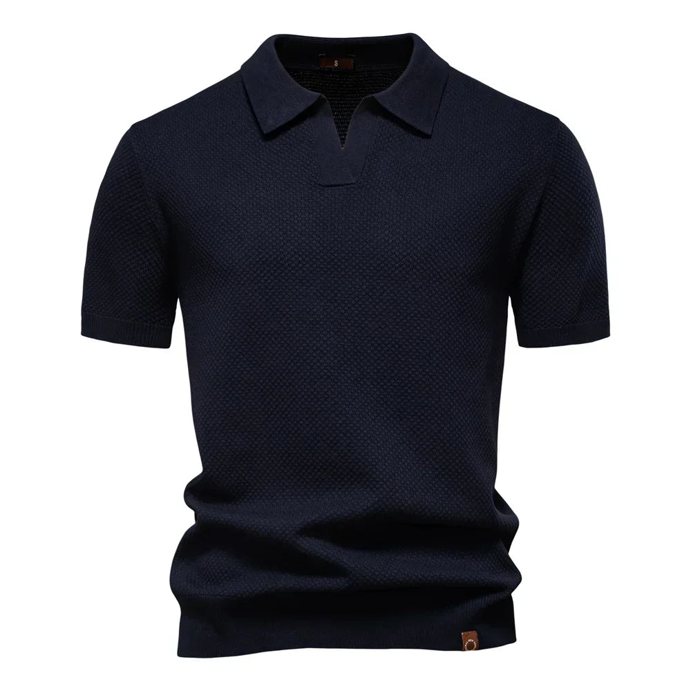 Olivers | Polo mit raffinierter Textur