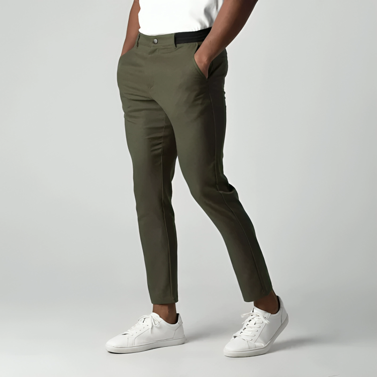 Alvin | Herren-Chinohose mit elastischem Bund