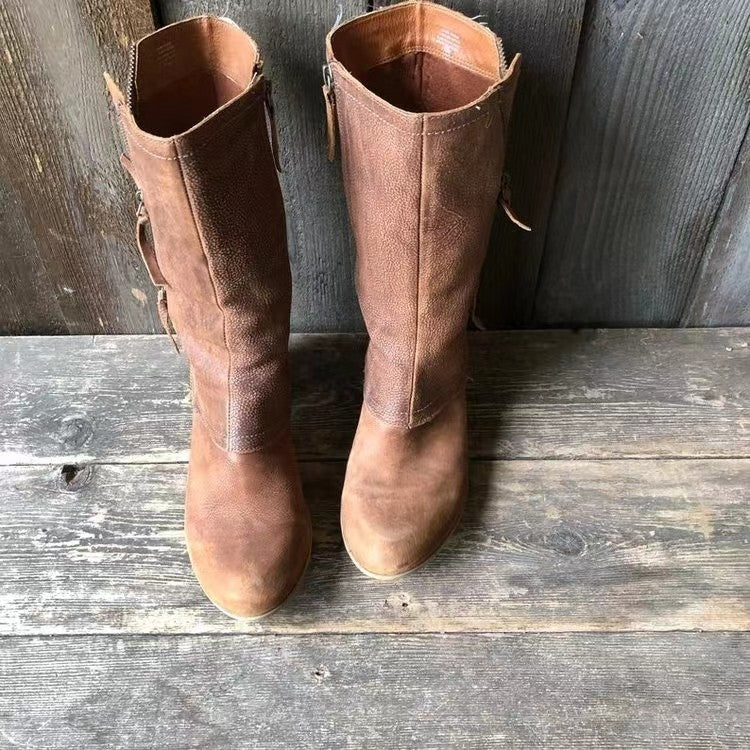 Greta | Zeitlose Lederstiefel für Alltag und Freizeit