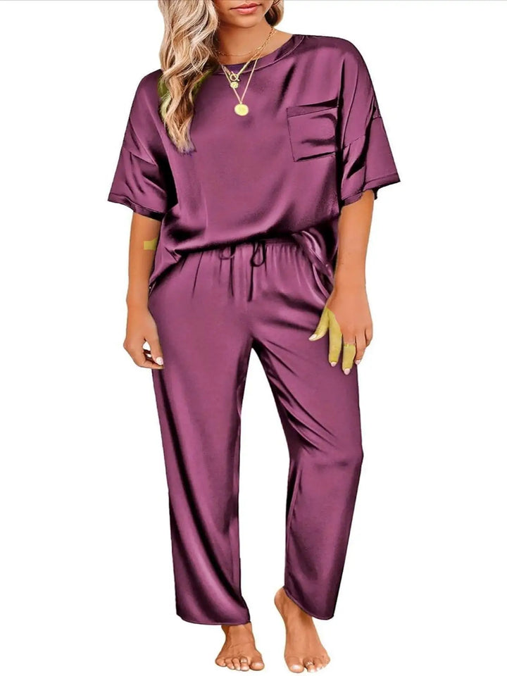Gabriëlla | Satin Schlafanzug-Set für stilvolle Nächte