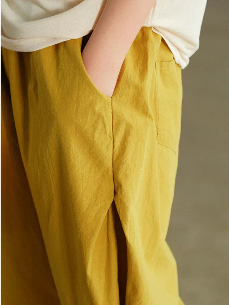 Belle | Leichte Baumwollhose für den Sommer