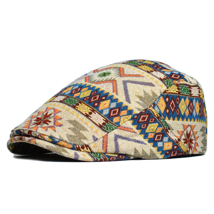 Lukas | Bunte Vintage Kappe im lässigen Retro Stil