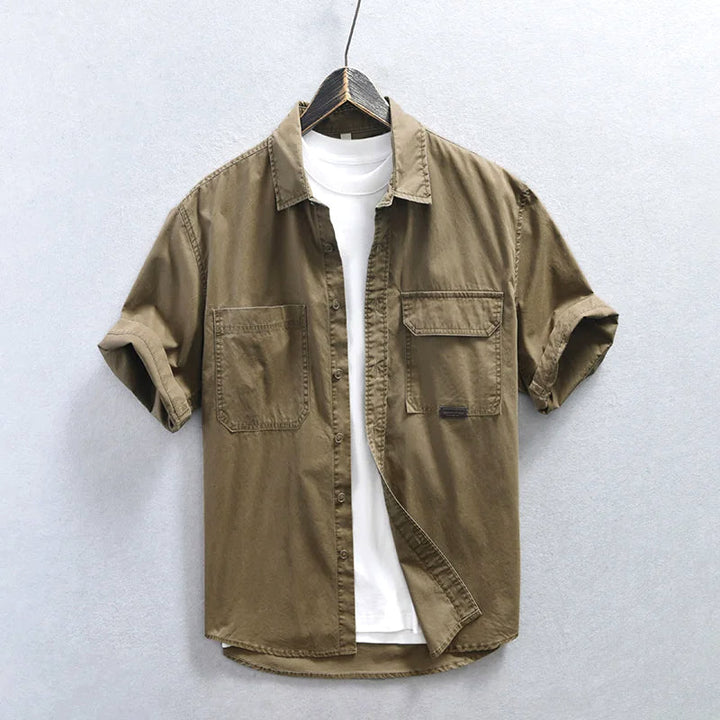 Manhattan | Cargo-Hemd im klassischen Retro-Design