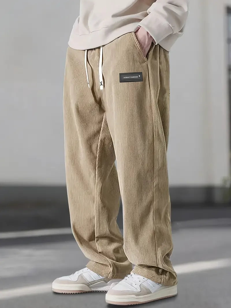 Anton | Locker geschnittene Cordhose Herren lässig