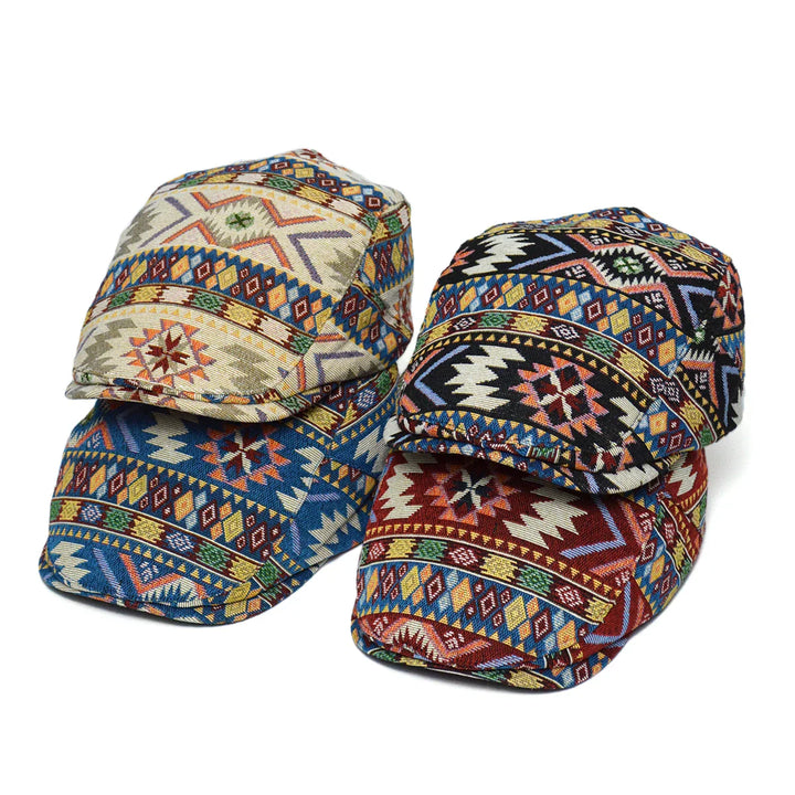 Lukas | Bunte Vintage Kappe im lässigen Retro Stil