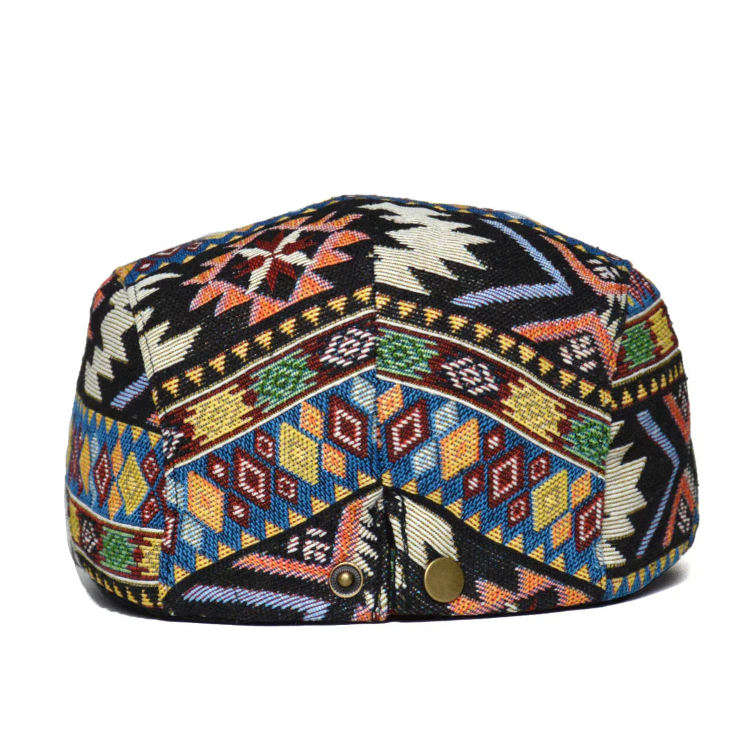 Lukas | Bunte Vintage Kappe im lässigen Retro Stil