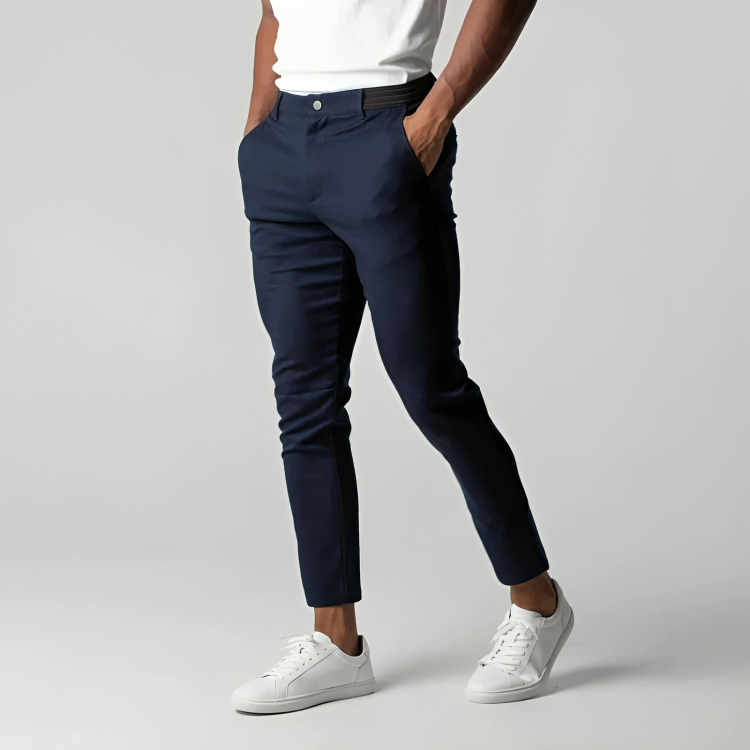 Alvin | Herren-Chinohose mit elastischem Bund