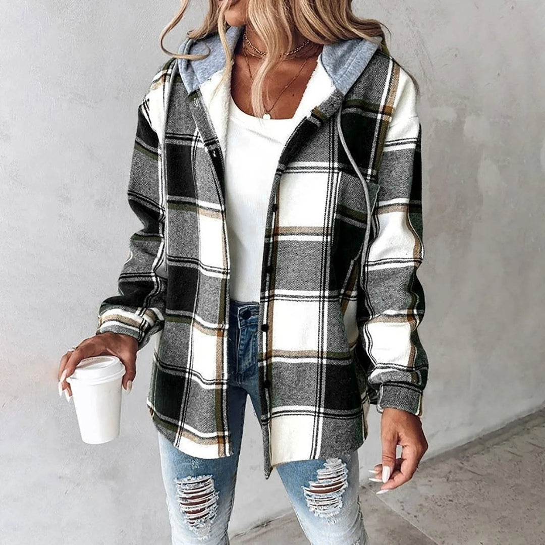 Martina | Wärmende Herbstjacke mit Stehkragen