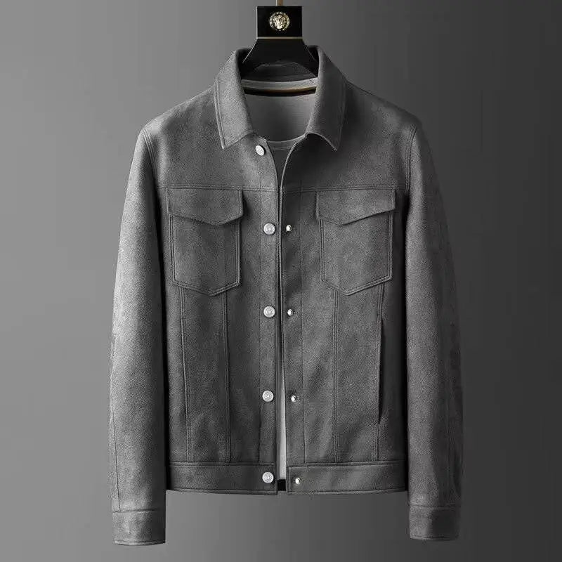 MATIJA | Wildlederjacke für kühle Abende mit Stil und Komfort