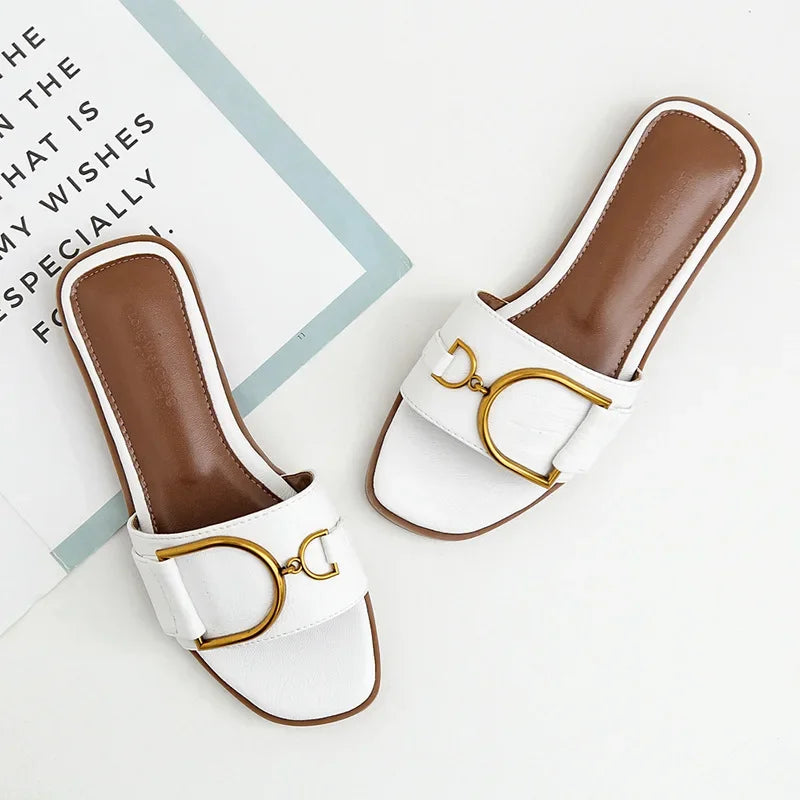 Jaqueline Slip On Sandalen für Komfort und femininen Stil