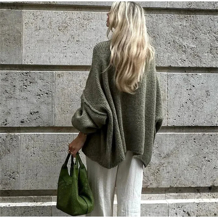 Amelie | Strickjacke aus Wolle mit bequemer Passform