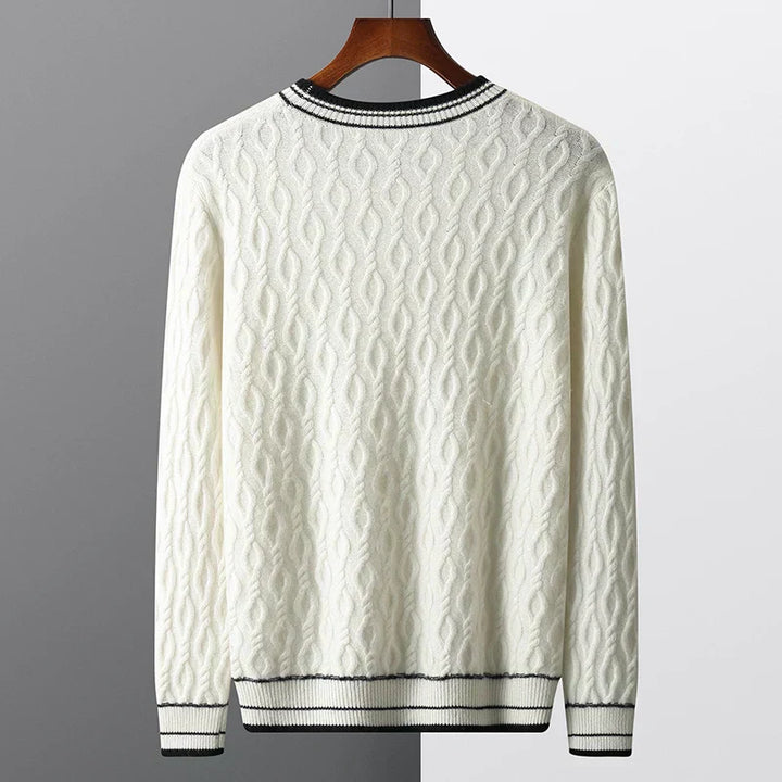 David | Stilvoller Herren Kaschmirpullover warm