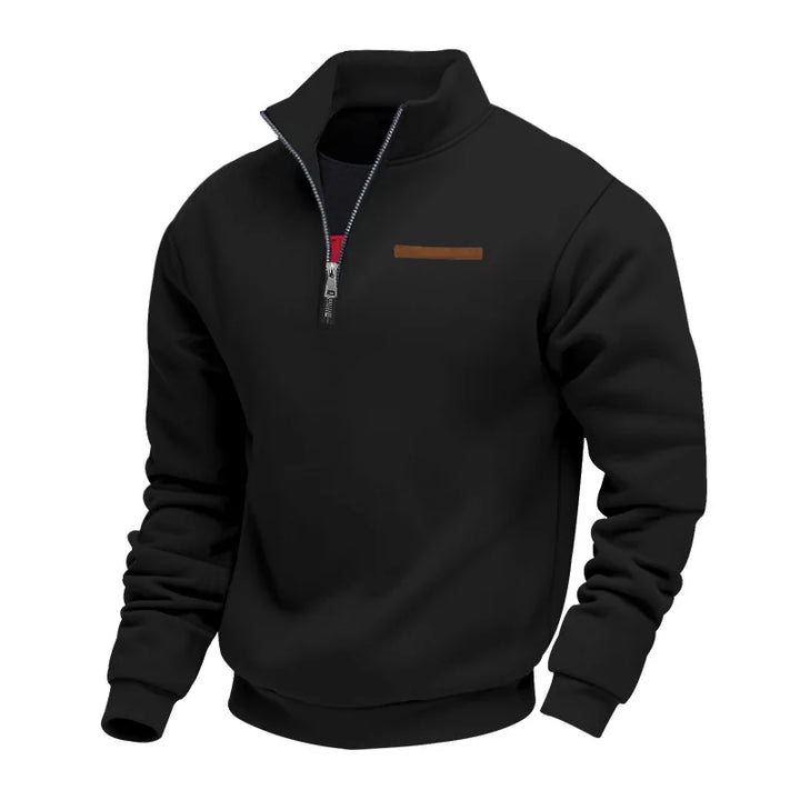 Lukas | Moderner Half-Zip Pullover aus weichem Fleece