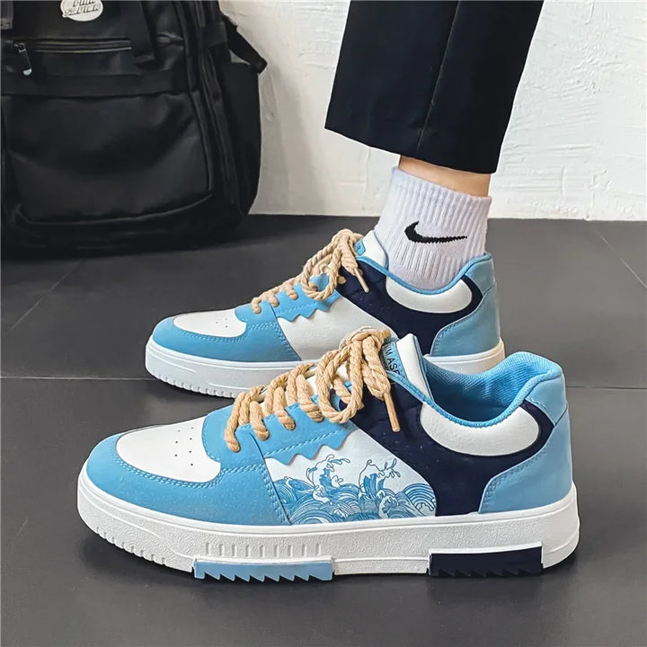 Anders | Atmungsaktive Turnschuhe mit Schnürsenkeln
