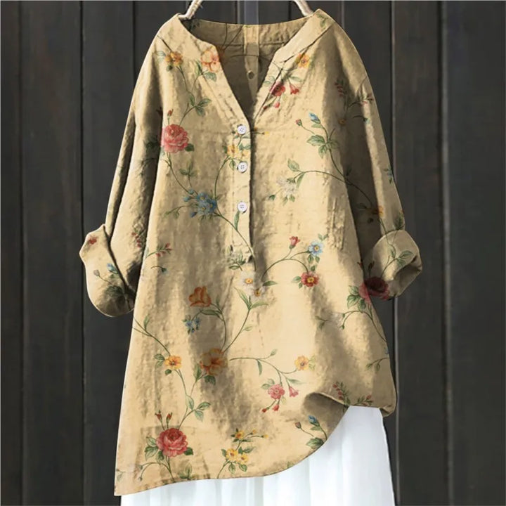 Josephine | Geblümte Bluse mit lockerem Schnitt