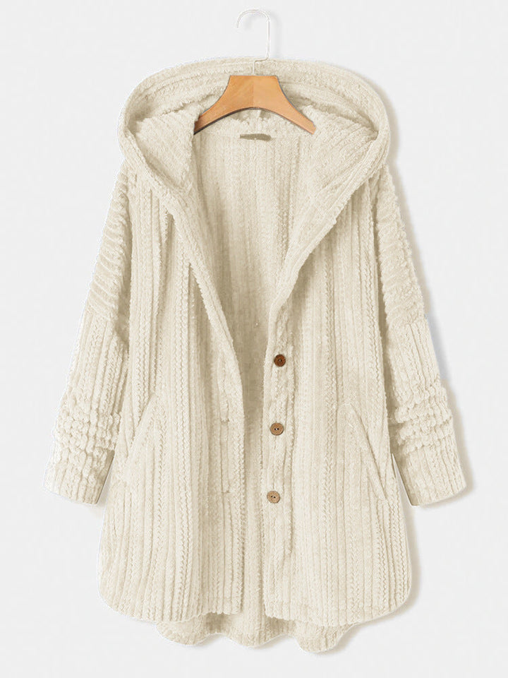 Luisa | Stilvoller Wintermantel mit Reversdesign