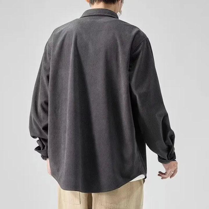 Cordshirt | Langärmliges Freizeithemd für jeden Tag