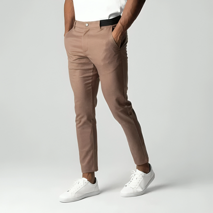 Alvin | Herren-Chinohose mit elastischem Bund
