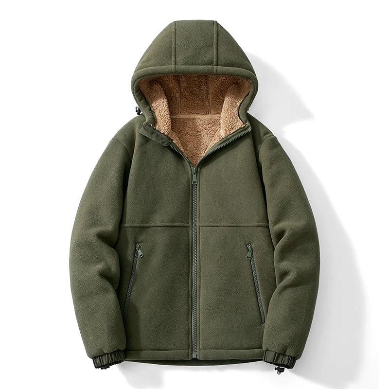Warme Jacke aus weichem Polar-Fleece Material