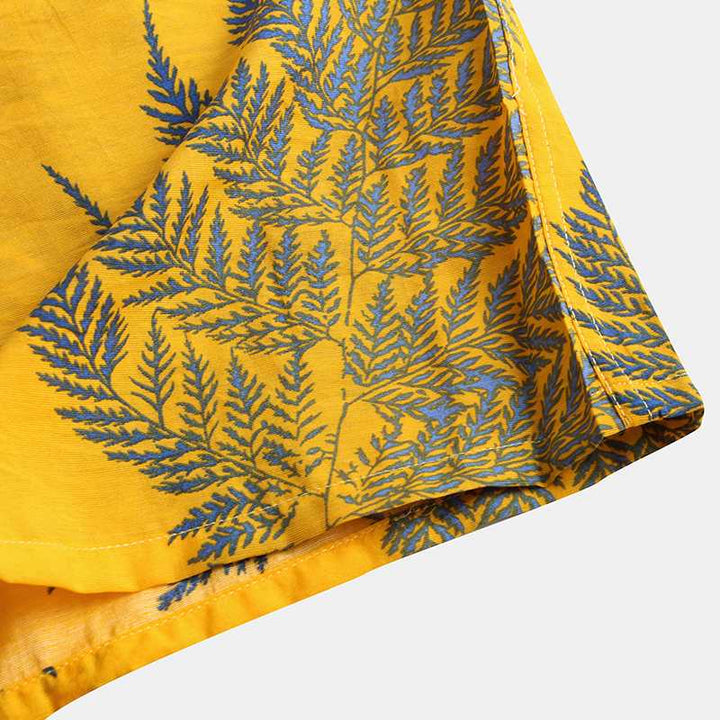 Aloha Herrenhemd mit tropischem Print für den Sommer