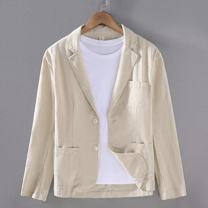 Ben | Jacke aus Baumwolle-Leinen-Mix für Männer