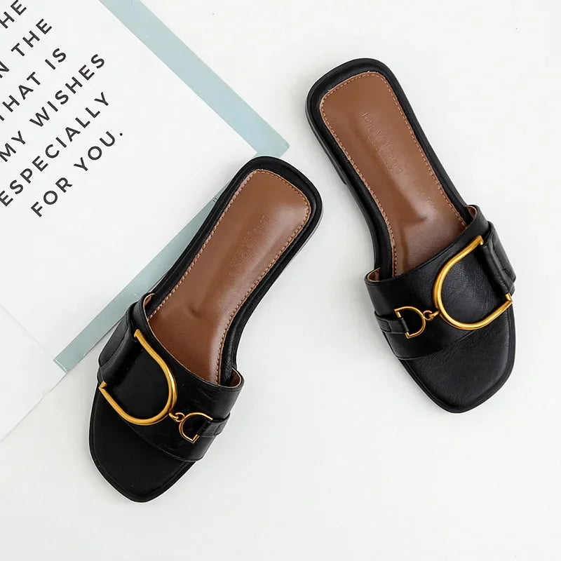 Jaqueline Slip On Sandalen für Komfort und femininen Stil