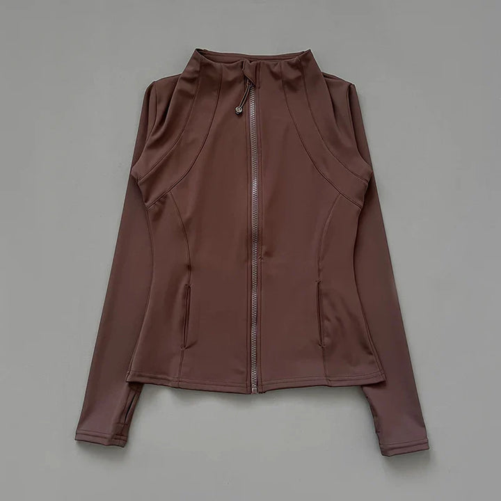 Maelis | Fitnessjacke für Frauen mit Reißverschluss