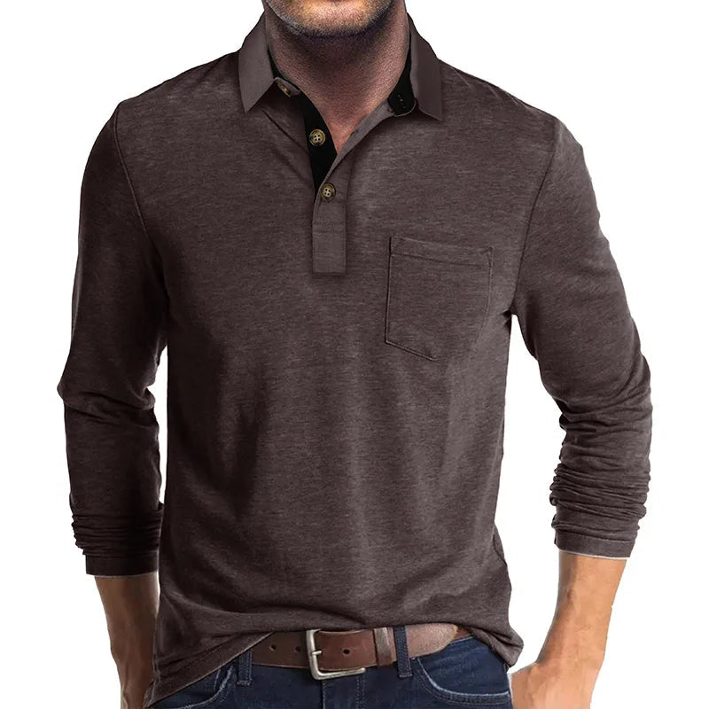 Adrian | Modernes Langarmhemd für Herren