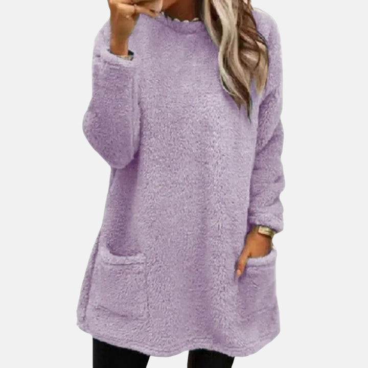 Johanna | Eleganter Damen Pullover in Midilänge