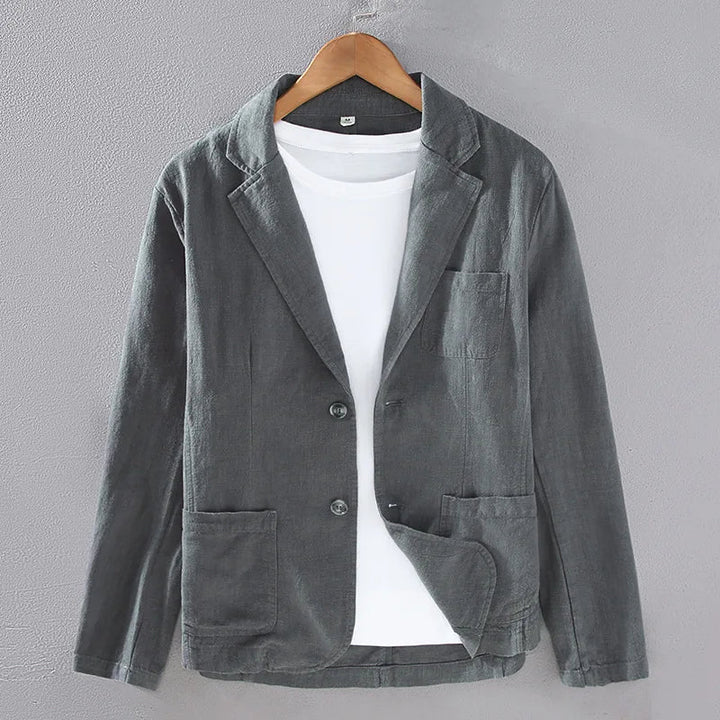 Ben | Jacke aus Baumwolle-Leinen-Mix für Männer