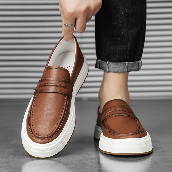 Heritage Mokassin Loafers aus Leder
