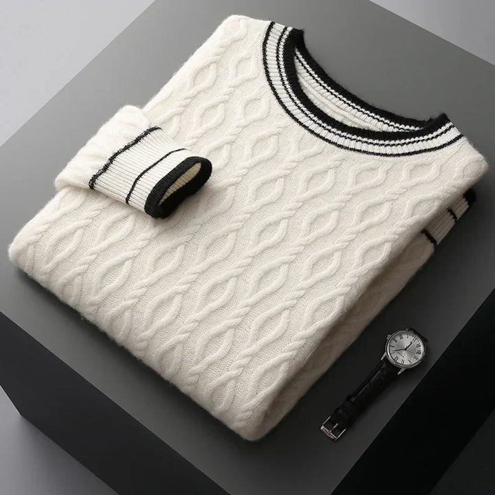 David | Stilvoller Herren Kaschmirpullover warm