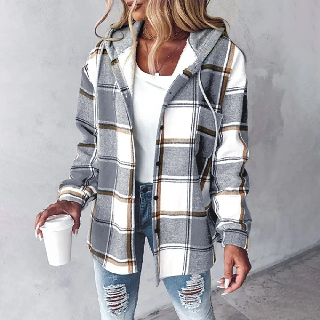 Martina | Wärmende Herbstjacke mit Stehkragen