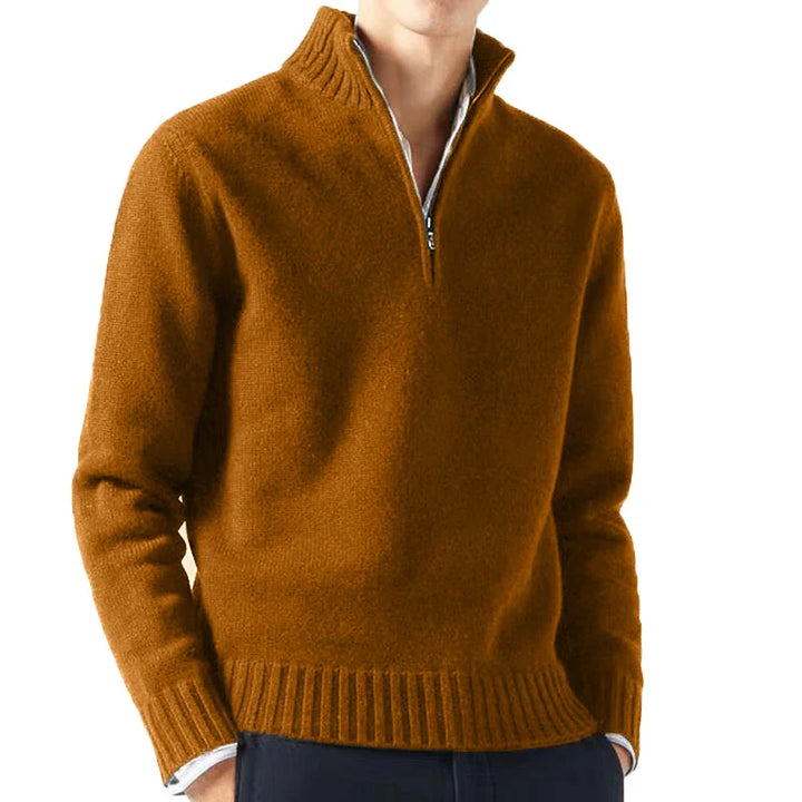Lennart | Strick-Hoodie mit Reißverschluss