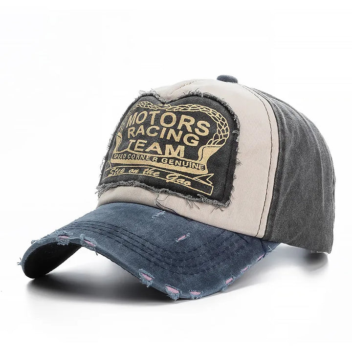 Brotherhood Hut mit Retro-Print und Streetwear-Flair