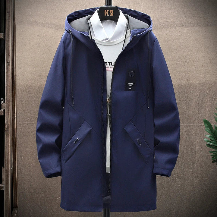 ModeBecker | Lange Kapuzenjacke im Trenddesign