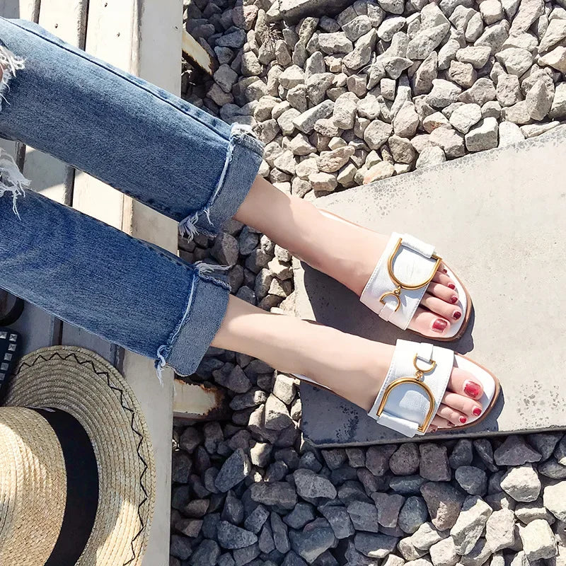 Jaqueline Slip On Sandalen für Komfort und femininen Stil