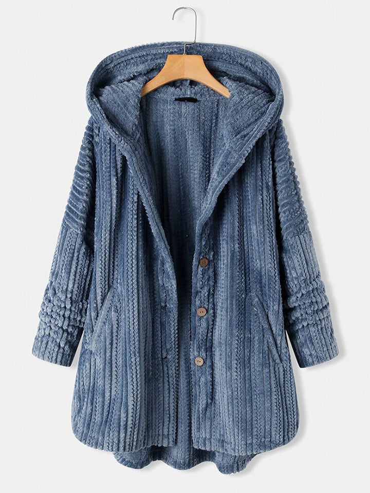 Luisa | Stilvoller Wintermantel mit Reversdesign