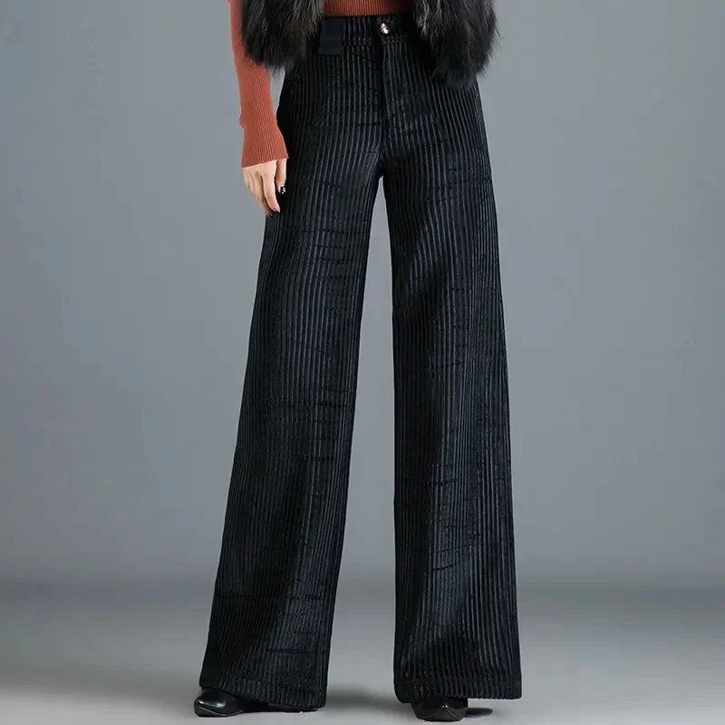Brea | Kordhose für Frauen mit hoher Taille und schmalem Schnitt