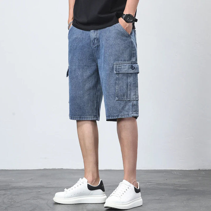 Sedona Denim Cargo | Shorts mit praktischen Taschen für den Sommer