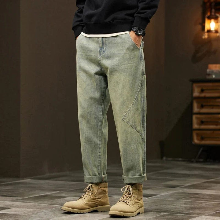 Fort Clay Retro Jeans mit Vintage-Waschung