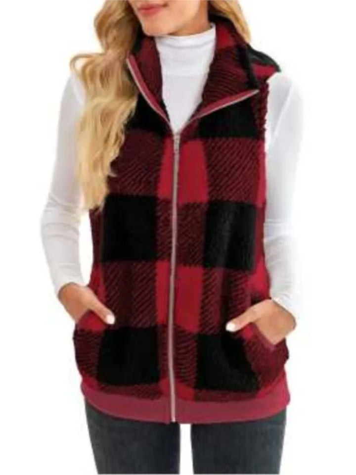 Nina | Ärmellose Strickjacke für Damenmode
