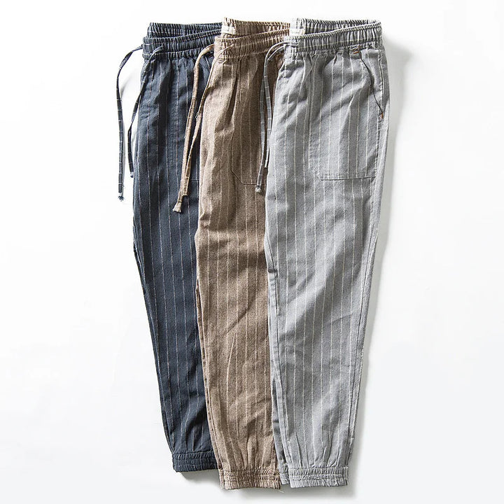 Sommerhose mit Nadelstreifen in elegantem Design