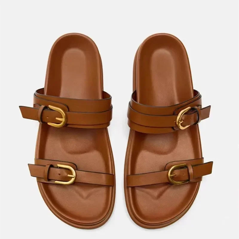 Chill Weekdays | Flache Sandalen für den Sommer