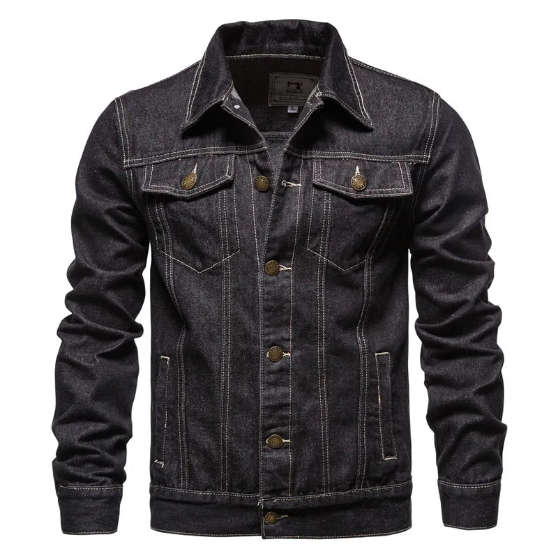 Mathias | Zeitlose Herren-Jeansjacke modern